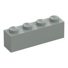 LEGO® los onderdeel Steen in kleur Lichtgrijs 3010