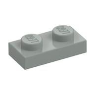 Plaatje in Gallery viewer laden, LEGO® los onderdeel Plaat Algemeen in kleur Lichtgrijs 3023