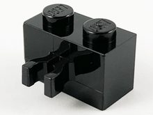 Plaatje in Gallery viewer laden, LEGO® los onderdeel Steen Aangepast in kleur Zwart 30237
