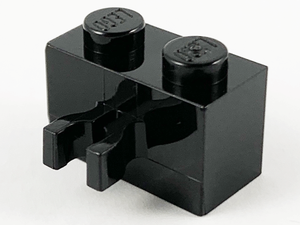 LEGO® los onderdeel Steen Aangepast in kleur Zwart 30237