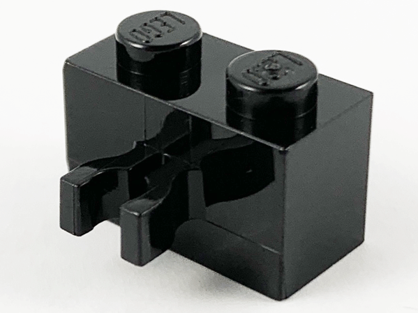 LEGO® los onderdeel Steen Aangepast in kleur Zwart 30237