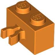 Plaatje in Gallery viewer laden, LEGO® los onderdeel Steen Aangepast in kleur Oranje 30237