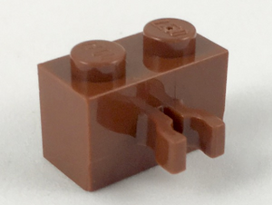 LEGO® los onderdeel Steen Aangepast Roodachtig Bruin 30237