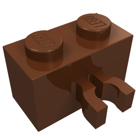 LEGO® los onderdeel Steen Aangepast Roodachtig Bruin 30237