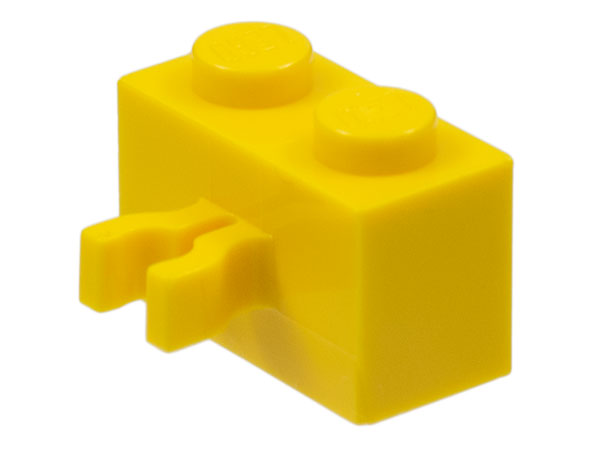 LEGO® los onderdeel Steen Aangepast in kleur Geel 30237