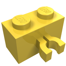 Plaatje in Gallery viewer laden, LEGO® los onderdeel Steen Aangepast in kleur Geel 30237