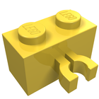 LEGO® los onderdeel Steen Aangepast in kleur Geel 30237