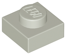Plaatje in Gallery viewer laden, LEGO® los onderdeel Plaat Algemeen in kleur Lichtgrijs 3024