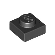 Plaatje in Gallery viewer laden, LEGO® los onderdeel Plaat Algemeen in kleur Zwart 3024