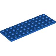 LEGO® los onderdeel Plaat Algemeen in kleur Blauw 3029