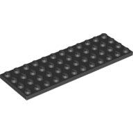Plaatje in Gallery viewer laden, LEGO® los onderdeel Plaat Algemeen in kleur Zwart 3029