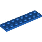 LEGO® los onderdeel Plaat Algemeen in kleur Blauw 3034