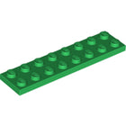 LEGO® los onderdeel Plaat Algemeen in kleur Groen 3034