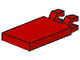 LEGO® los onderdeel Tegel Aangepast in kleur Rood 30350