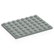 Plaatje in Gallery viewer laden, LEGO® los onderdeel Plaat Algemeen in kleur Lichtgrijs 3036