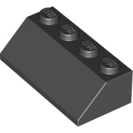Plaatje in Gallery viewer laden, LEGO® los onderdeel Dakpan Algemeen in kleur Zwart 3037
