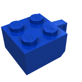 LEGO® los onderdeel Scharnier in kleur Geel 30389