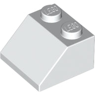 Plaatje in Gallery viewer laden, LEGO® los onderdeel Dakpan Algemeen in kleur Wit 3039