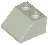 LEGO® los onderdeel Dakpan Algemeen in kleur Lichtgrijs 3039