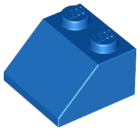 LEGO® los onderdeel Dakpan Algemeen in kleur Blauw 3039