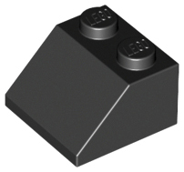 LEGO® los onderdeel Dakpan Algemeen in kleur Zwart 3039