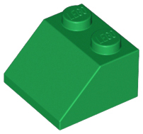 Plaatje in Gallery viewer laden, LEGO® los onderdeel Dakpan Algemeen in kleur Groen 3039