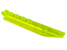 Plaatje in Gallery viewer laden, LEGO® los onderdeel Scharnier Doorzichtig Neon Groen 30407