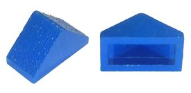 LEGO® los onderdeel Dakpan Algemeen in kleur Blauw 3044a