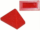 LEGO® los onderdeel Dakpan Algemeen in kleur Rood 3048a