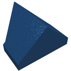 LEGO® los onderdeel Dakpan Algemeen Donkerblauw 3049b