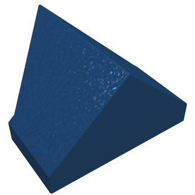 LEGO® los onderdeel Dakpan Algemeen Donkerblauw 3049b