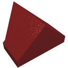 LEGO® los onderdeel Dakpan Algemeen Donkerrood 3049b