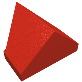 LEGO® los onderdeel Dakpan Algemeen in kleur Rood 3049b