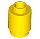 LEGO® los onderdeel Steen Rond in kleur Geel 3062