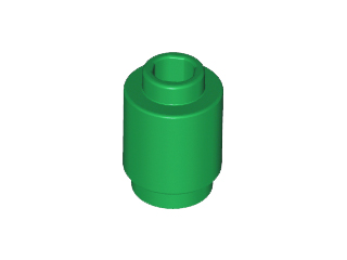 LEGO® los onderdeel Steen Rond in kleur Groen 3062