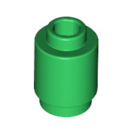 Plaatje in Gallery viewer laden, LEGO® los onderdeel Steen Rond in kleur Groen 3062
