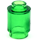 LEGO® los onderdeel Steen Rond Doorzichtig Groen 3062