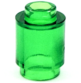 LEGO® los onderdeel Steen Rond Doorzichtig Groen 3062