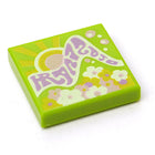 LEGO® los onderdeel Tegel met Motief Limoen 3068bpb1559