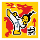 LEGO® los onderdeel Tegel met Motief Geel 3068bpb1568