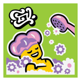 LEGO® los onderdeel Tegel met Motief Limoen 3068bpb1585