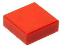 Plaatje in Gallery viewer laden, LEGO® los onderdeel Tegel Algemeen in kleur Rood 3070