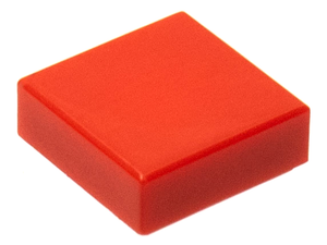 LEGO® los onderdeel Tegel Algemeen in kleur Rood 3070