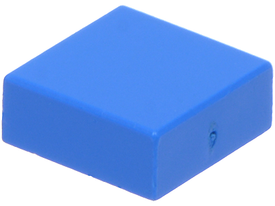 LEGO® los onderdeel Tegel Algemeen in kleur Blauw 3070a