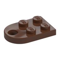 Plaatje in Gallery viewer laden, LEGO® los onderdeel Plaat Aangepast in kleur Bruin 3176