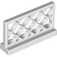 Plaatje in Gallery viewer laden, LEGO® los onderdeel Hek in kleur Wit 3185