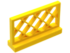 LEGO® los onderdeel Hek in kleur Geel 3185