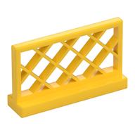 LEGO® los onderdeel Hek in kleur Geel 3185