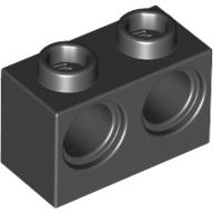 Plaatje in Gallery viewer laden, LEGO® los onderdeel Technische Steen in kleur Zwart 32000