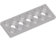 LEGO® los onderdeel Technische Plaat Lichtgrijs 32001